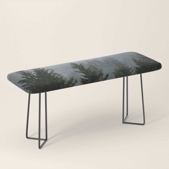 Forest Fog Mountain V - Wanderlust Nature Photography Bench Gallery Image 1
