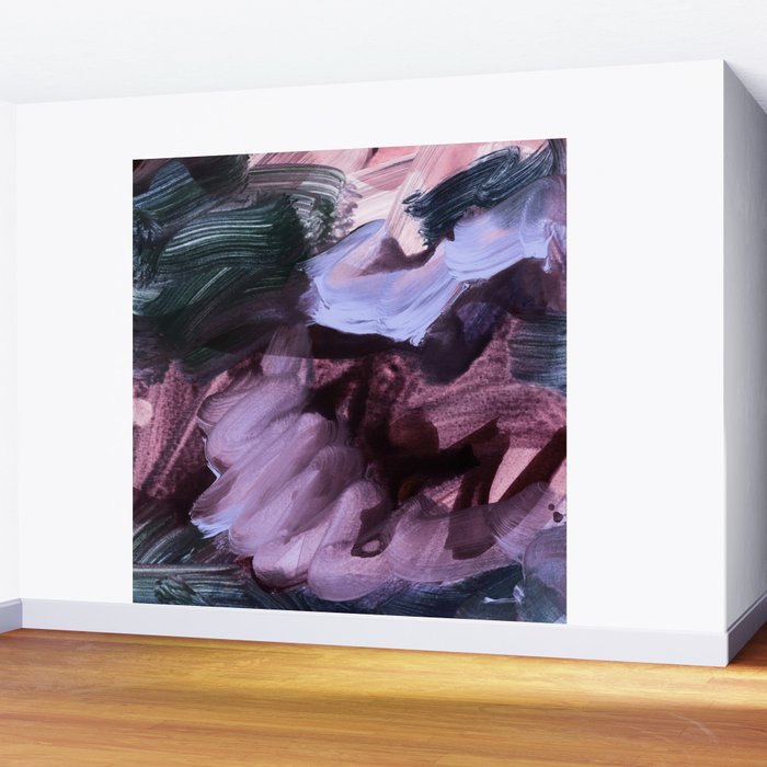 abstract painting VII Wall Mural Gallery Image 2