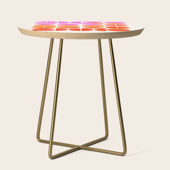 Playful, Vivid Abstract Side Table Gallery Image 1