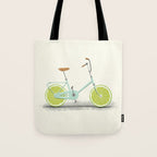 Acid (Blue) Tote Bag Gallery Image 1