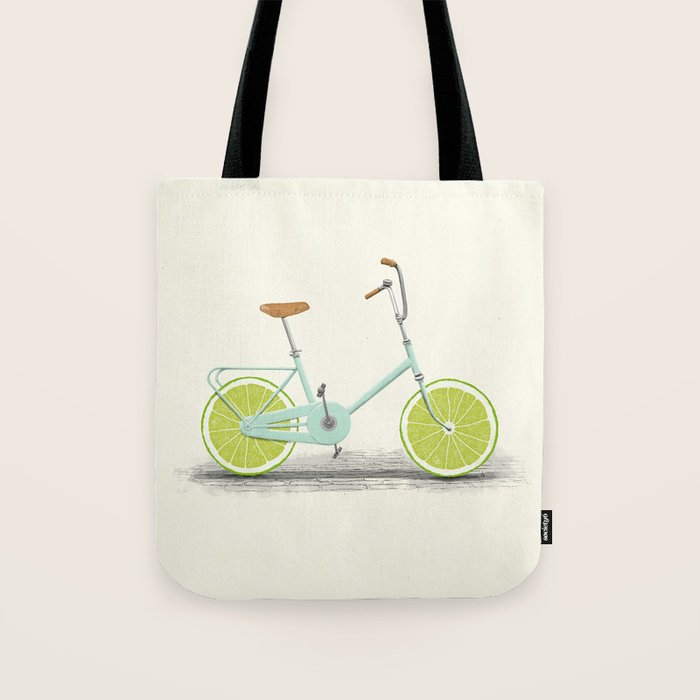 Acid (Blue) Tote Bag Gallery Image 1