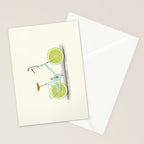 Acid (Blue) Stationery Card Gallery Image 2
