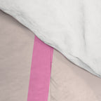 Le Soleil | 01 - Retro Sun Print Pink Aesthetic Preppy Decor Modern Abstract Sunshine Comforter Gallery Image 4