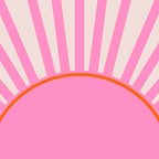 Le Soleil | 01 - Retro Sun Print Pink Aesthetic Preppy Decor Modern Abstract Sunshine Coffee Mug Gallery Image 2