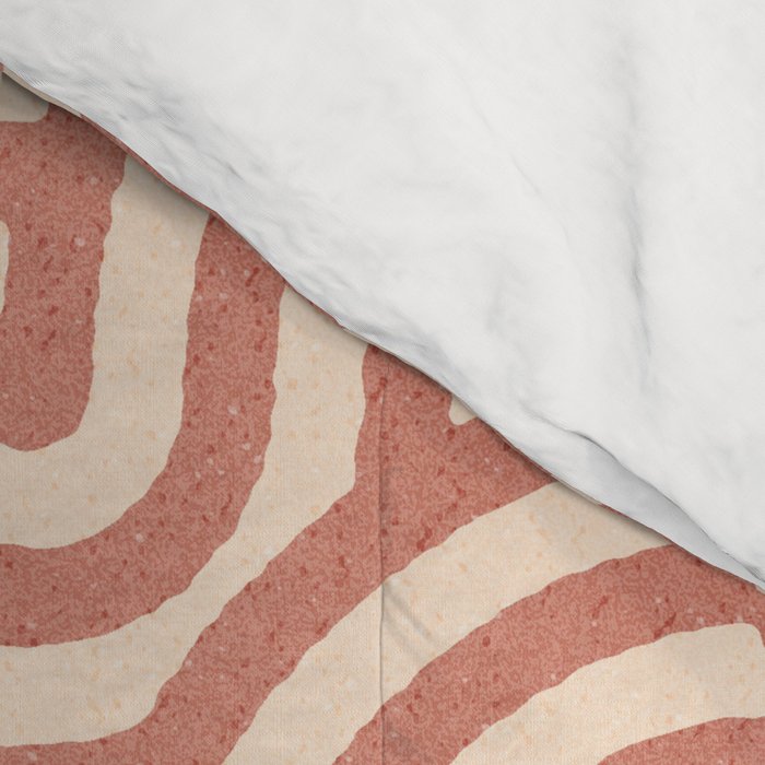 SWIRL Cinnamon and Oat Comforter Gallery Image 4