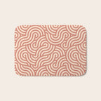 SWIRL Cinnamon and Oat Bath Mat Gallery Image 1