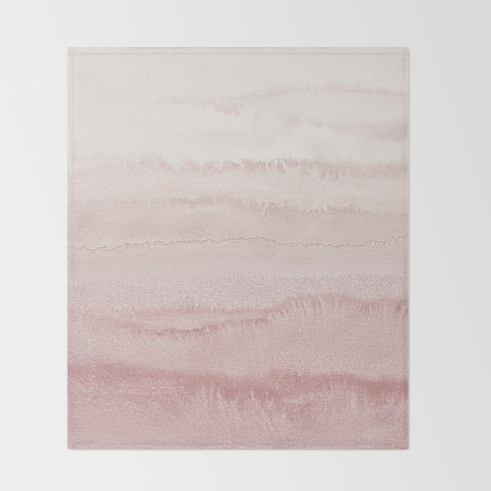 WITHIN THE TIDES - BALLERINA BLUSH Throw Blanket Gallery Image 2