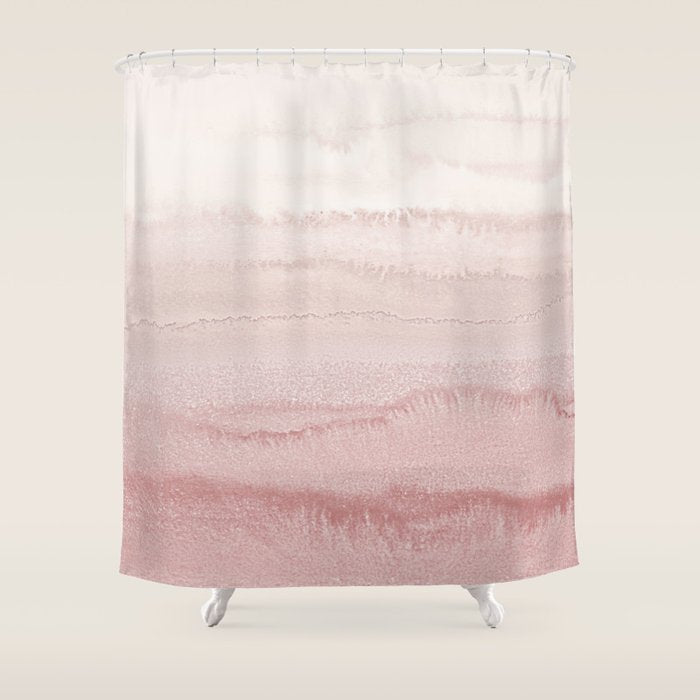 WITHIN THE TIDES - BALLERINA BLUSH Shower Curtain Gallery Image 1