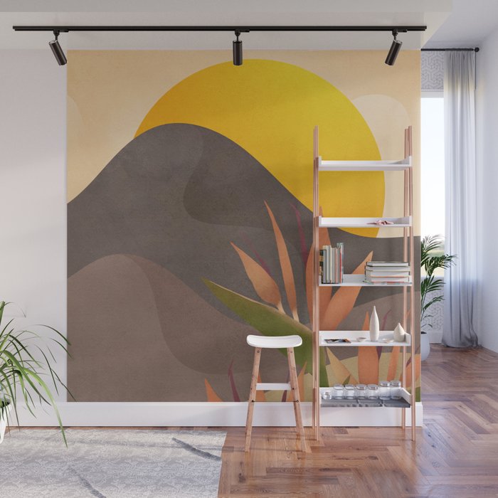 Breeze under the sunlight 01 Wall Mural Gallery Image 1