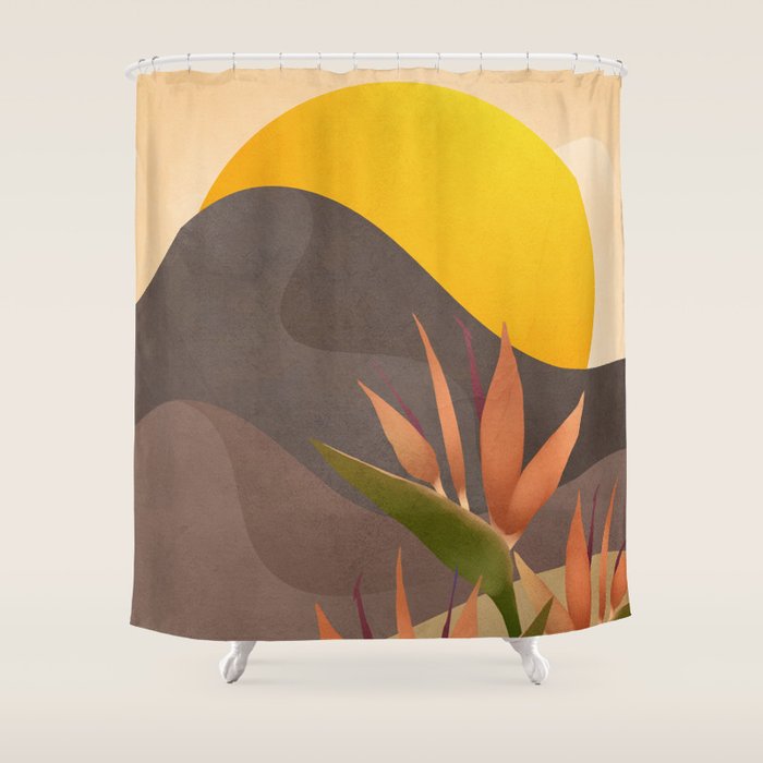 Breeze under the sunlight 01 Shower Curtain Gallery Image 1