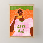 Café Olé - Coffee Bar Styling Mini Art Print Gallery Image 1