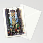 Lucca Clock Tower Stationery Card Gallery Image 2