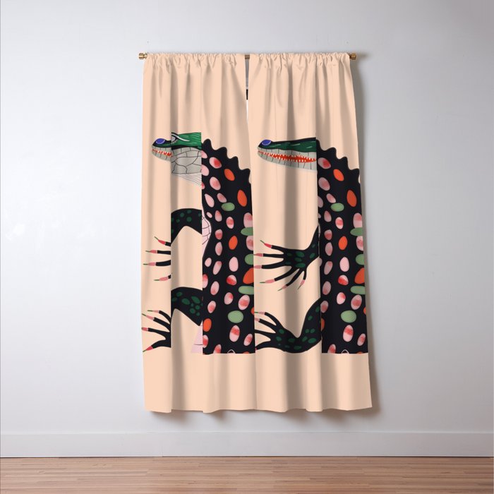 Crocodile Window Curtain Gallery Image 3