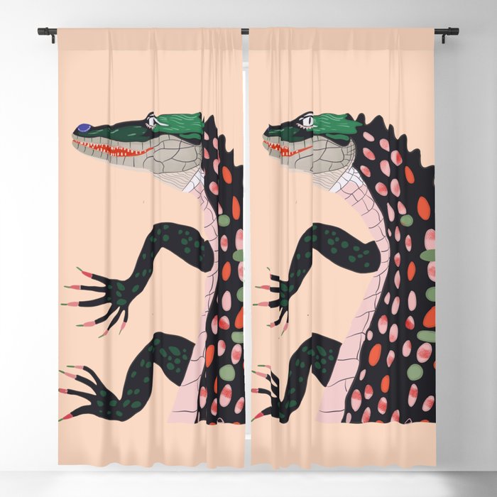 Crocodile Window Curtain Gallery Image 5