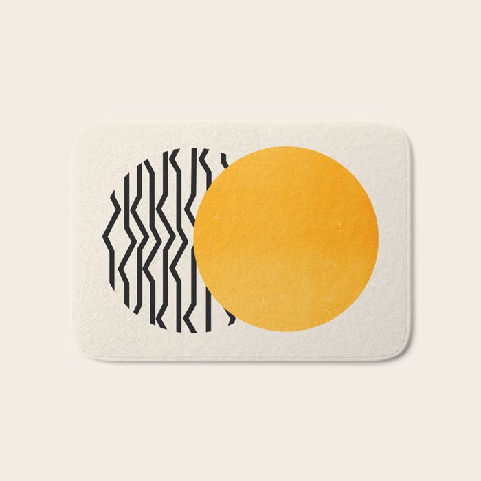 Sun & Ripples Bath Mat Gallery Image 1