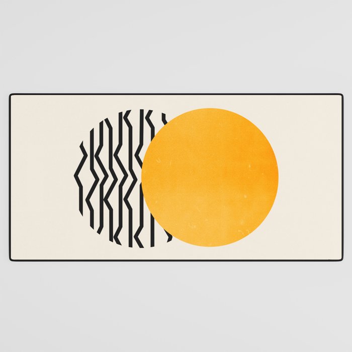 Sun & Ripples Desk Mat Gallery Image 3