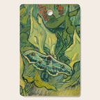 Vincent Van Gogh Giant Emperor Peacock Moth Cutting Board Gallery Image 1
