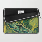 Vincent Van Gogh Giant Emperor Peacock Moth Laptop Sleeve Gallery Image 2