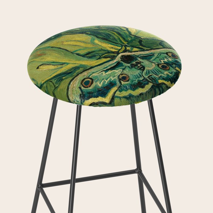 Vincent Van Gogh Giant Emperor Peacock Moth Stool Gallery Image 2
