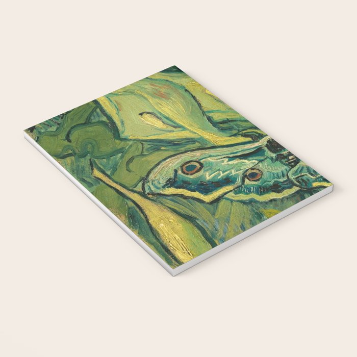 Vincent Van Gogh Giant Emperor Peacock Moth Notebook Gallery Image 3