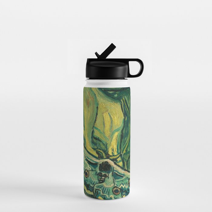 Vincent Van Gogh Giant Emperor Peacock Moth Water Bottle Gallery Image 1