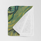 Vincent Van Gogh Giant Emperor Peacock Moth Throw Blanket Gallery Image 3