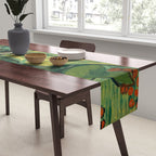 Vincent Van Gogh Giant Emperor Peacock Moth Table Runner Gallery Image 2