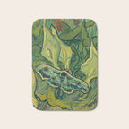 Vincent Van Gogh Giant Emperor Peacock Moth Bath Mat Gallery Image 1