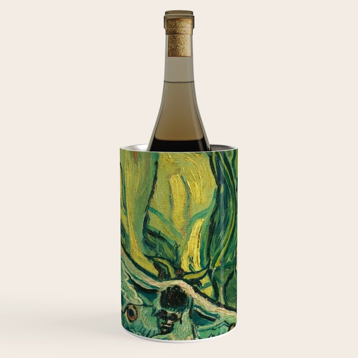 Vincent Van Gogh Giant Emperor Peacock Moth Wine Chiller Gallery Image 1