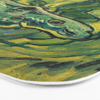 Vincent Van Gogh Giant Emperor Peacock Moth Bath Mat Gallery Image 3
