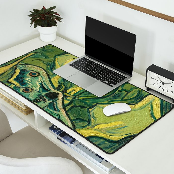 Vincent Van Gogh Giant Emperor Peacock Moth Desk Mat Gallery Image 2