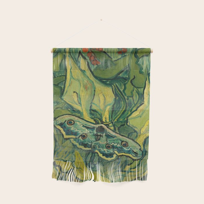 Vincent Van Gogh Giant Emperor Peacock Moth Wall Hanging Gallery Image 1