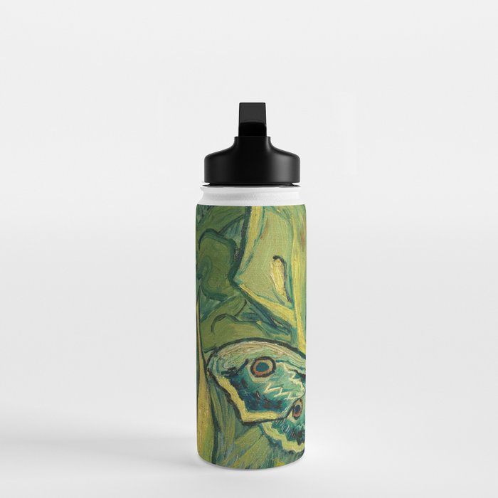 Vincent Van Gogh Giant Emperor Peacock Moth Water Bottle Gallery Image 3