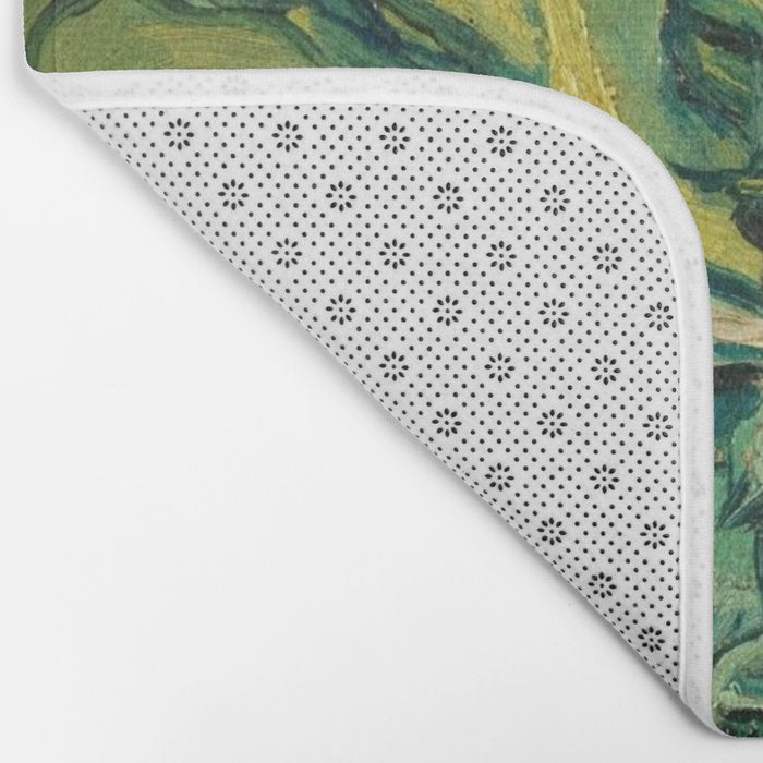 Vincent Van Gogh Giant Emperor Peacock Moth Bath Mat Gallery Image 2