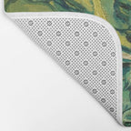 Vincent Van Gogh Giant Emperor Peacock Moth Bath Mat Gallery Image 2
