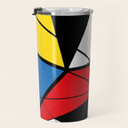 Mondrian Art Travel Mug Gallery Image 3