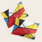 Mondrian Art Pillow Sham Gallery Image 3