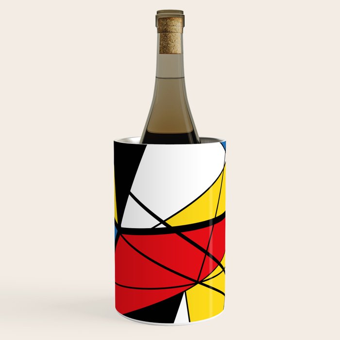 Mondrian Art Wine Chiller Gallery Image 1