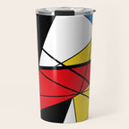 Mondrian Art Travel Mug Gallery Image 1