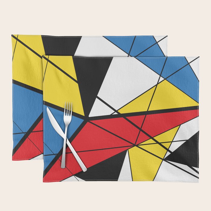 Mondrian Art Placemat Gallery Image 1