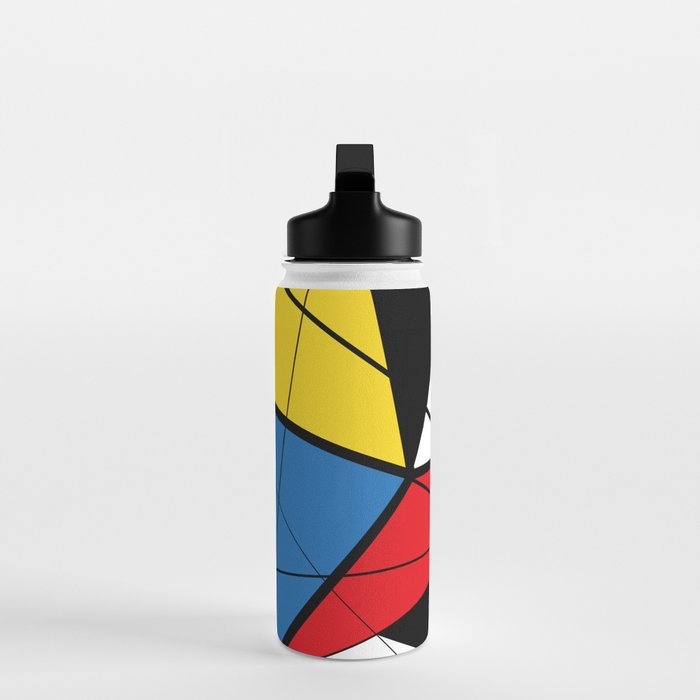 Mondrian Art Water Bottle Gallery Image 3