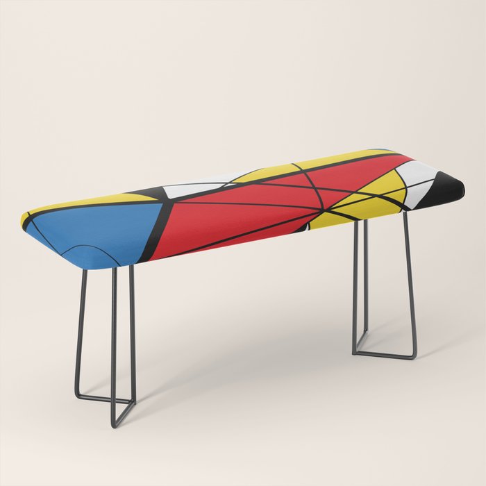 Mondrian Art Bench Gallery Image 1