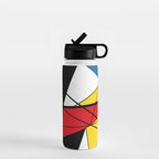 Mondrian Art Water Bottle Gallery Image 1