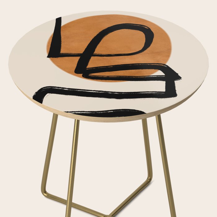 Abstract line art 97 Side Table Gallery Image 2