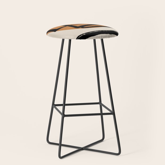 Abstract line art 97 Stool Gallery Image 1