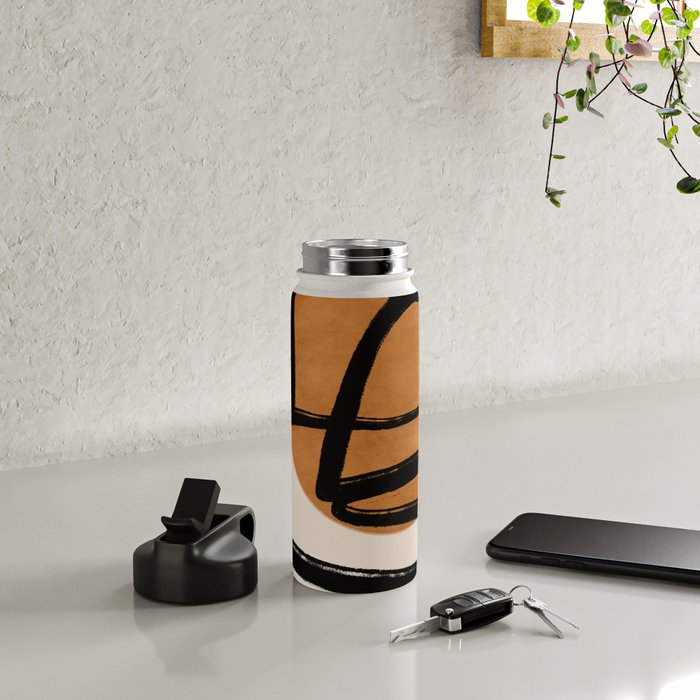 Abstract line art 97 Water Bottle Gallery Image 4