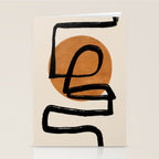 Abstract line art 97 Stationery Card Gallery Image 2