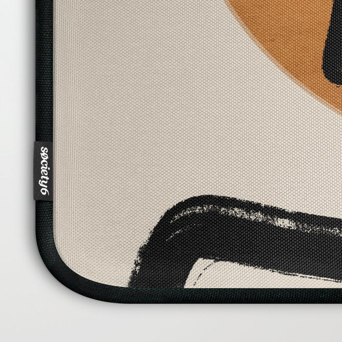 Abstract line art 97 Laptop Sleeve Gallery Image 3