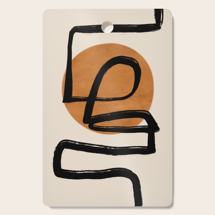 Abstract line art 97 Cutting Board Gallery Image 1