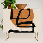 Abstract line art 97 Credenza Gallery Image 1